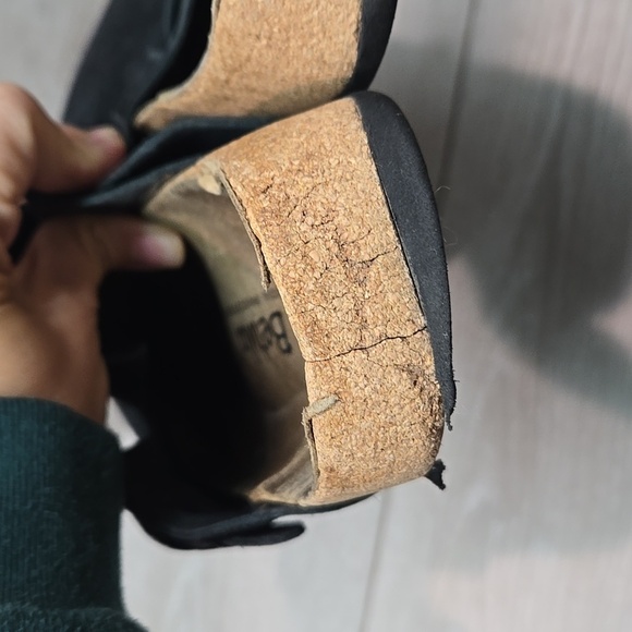 Betula By Birkenstock Women Suede Boston Mule clog shoes sz 40/9 Narrow - Picture 8 of 14